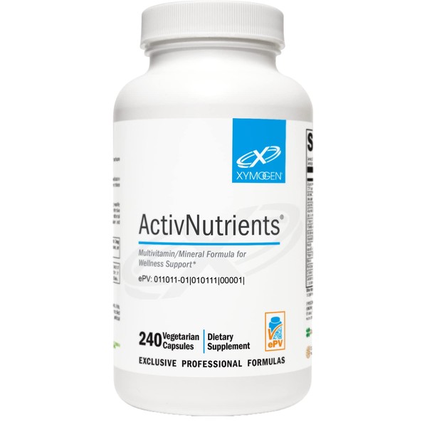 XYMOGEN ActivNutrients with Iron and Copper - Multivitamin Multimineral for