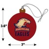GRAPHICS & MORE American University Eagles Logo Wood Christmas Tree