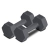 RBX Vinyl Coated Hand Weight Dumbbell Set (3lbs each) -