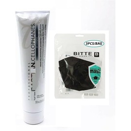 Cellophanes Shine Clear, Color Revitalizer (Shine Clear - 10.1 oz / 300 ml) with Fashion Mask)