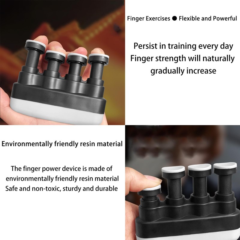 Guitar Trainer, Finger Exerciser Tool, Finger Strengthener, Finger Trainer for