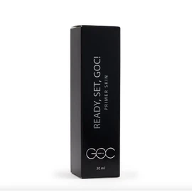 GOC, Preparador de piel, Ready Set, Hidratante, Alarga la duración del maquillaje, Efecto matte, Textura suave, En gel, Para pieles normales y secas, 