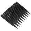 Luxshiny 10pcs Plastic Ground Stakes Lamps Reinforced Ground Spikes Stakes