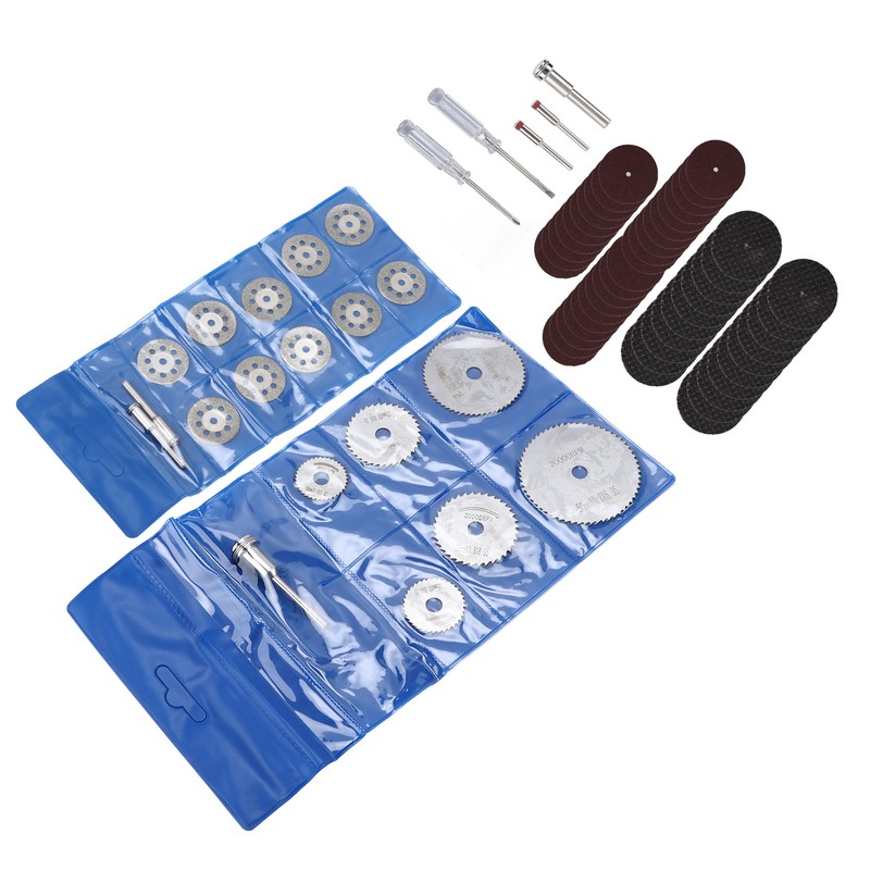 Cutting Wheel Set HSS Circular Saw Blades Resin Discs Screwdrivers
