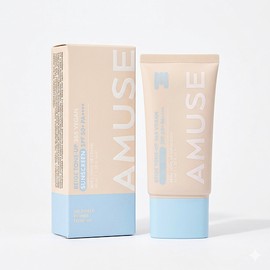 어뮤즈 베이지 톤업 365 비건 선크림 40ml(SPF50+) 1개 Amuse Beige Tone-Up 365 Vegan Sunscreen 40ml (SPF50+) 1 piece, 40ml × 1개