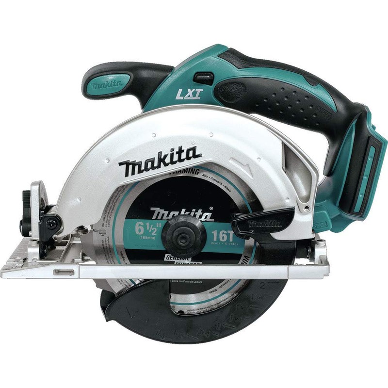 Makita XSS02Z 18V LXT Lithium-Ion Cordless 6-1/2" Circular Saw, Tool