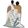 Pure Country Weavers Colorful Nude 2 Blanket by JJ Design