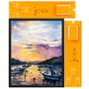 QWORK® Picture Hanging Tool with Built-in Levels – Easy Hang