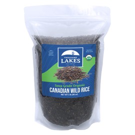 Thousand Lakes Organic Canadian Wild Rice - Soup Grade - Bulk - 5 pounds | 100% Wild Rice | Wild Harvested