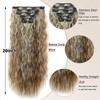 Gairyan Clip-In Extensions Like Real Hair, 6-Piece Set, 50 cm,