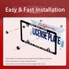 1 Pack Funny License Plate Frame Only Gay Cops Pull