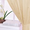 HSYLYM String Curtains Spaghetti Door Beads Light Weight Colourful Dense