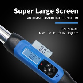 SHAHE Rebar Head Digital Torque Wrench Adapter Bicycle Repair Tools 20.5-410 N.m AWJC2-S-410