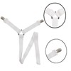 Floatdream 6 Sides Bed Sheet Tensioner, Elastic, Adjustable Elastic Bed