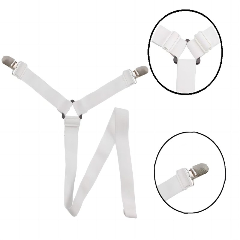 Floatdream 6 Sides Bed Sheet Tensioner, Elastic, Adjustable Elastic Bed