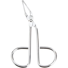 Healeved Pinzas De Cejas De Acero Inoxidable Clip En Forma De Tijeras 3.34X1.85X0.39In Herramienta Precisa Para Recortar Vello Facial Y Cejas Mujer