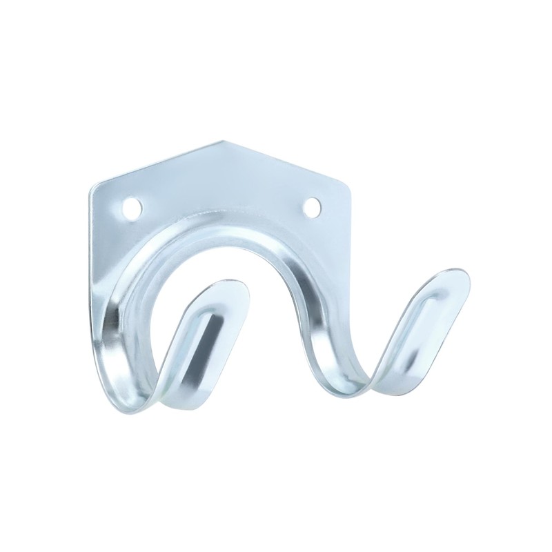 QWORK Pack of 20 Garden Tool Holders, Garage Hooks, Double