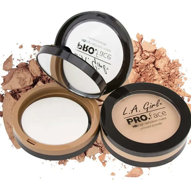 Polvo Compacto Prensado L.a. Girl Pro Face Matte Con Acabado