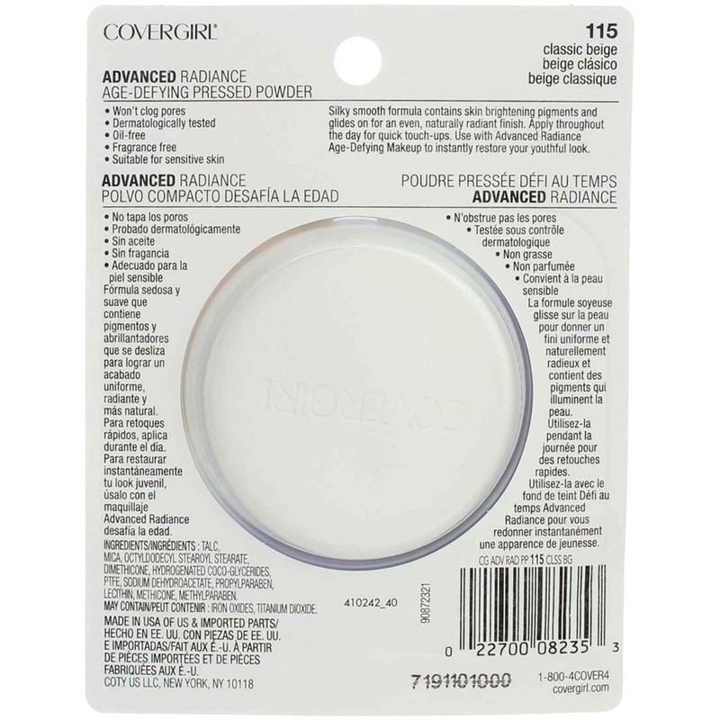 CoverGirl Advanced Radiance Age Defying Pressed Powder - Classic Beige