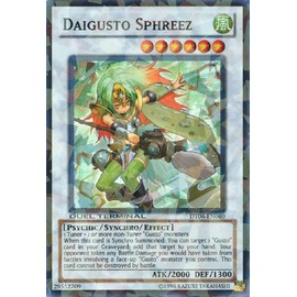 Yu-Gi-Oh! - Daigusto Sphreez (DT06-EN040) - Duel Terminal 6A - Unlimited Edition - Super Rare