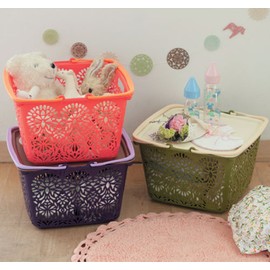 Mahalo Company Mahalo Palette Rei Egg Shell Width 14.2 x Depth 13.4 x Height 0.7 inches (360 x 340 x 17 mm)