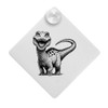 'Happy Baby Dinosaur' Suction Cup Car Window Sign (CG00028222)