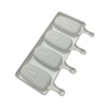 Ice Cream Mold Reusable Smooth Surface Soft Silicone Safe Easy