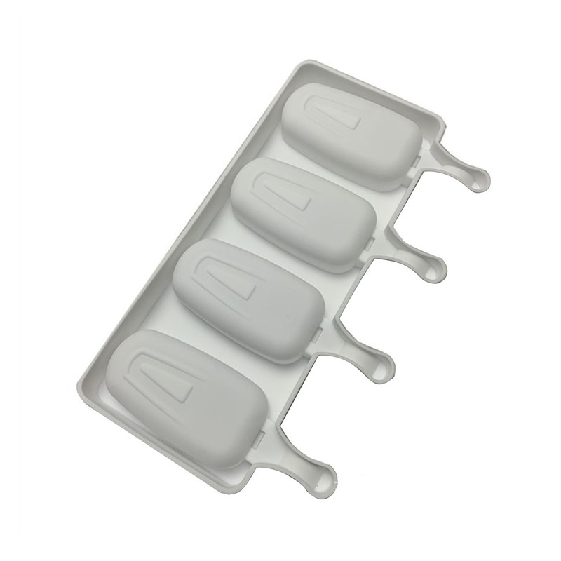 Ice Cream Mold Reusable Smooth Surface Soft Silicone Safe Easy