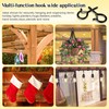 Hooks for Outdoor String Lights, 52 Pack Screw Hooks for