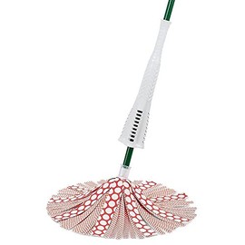 Libman CV02000 WonderTwist Mop, Microfiber, Self-Wringing, 4/Pack