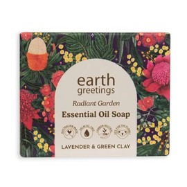 Earth Greetings Essential Oil Soap 120g, Lavender & Green Clay