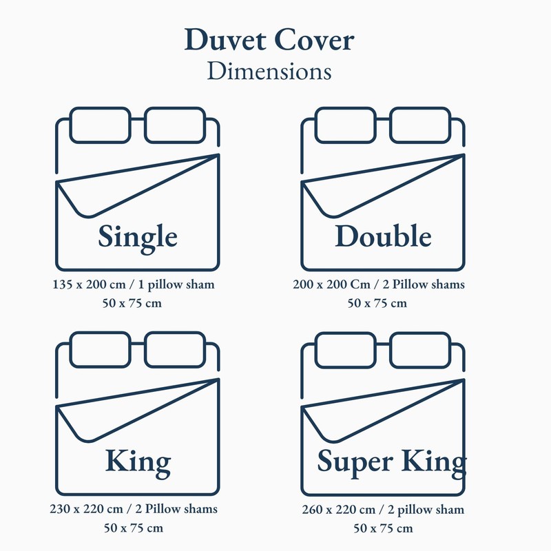LANE LINEN Single Duvet Cover Set Grey - Pre Washed