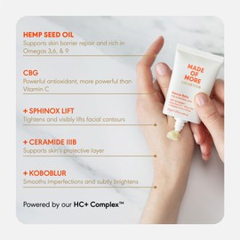 Made Of More Salvation Rescue Balm | Instant Skin-Perfecting & Blurring | Rapid Hydration for Dry Skin | Firms, Tones & Lifts | Powerful Barrier Support For Hormonal Skin | 30g