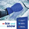 SCRUBIT Ice Scraper with Glove - Car Windshield Scraper for