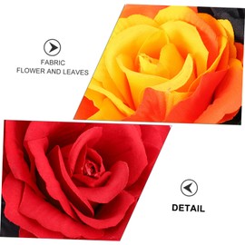 Kichvoe Flower Crown Headband Floral Garland Headpiece for Parties Weddings Festivals Elegant Hair Accessories Tropical Flowers for Family Photos Maternity Shoots