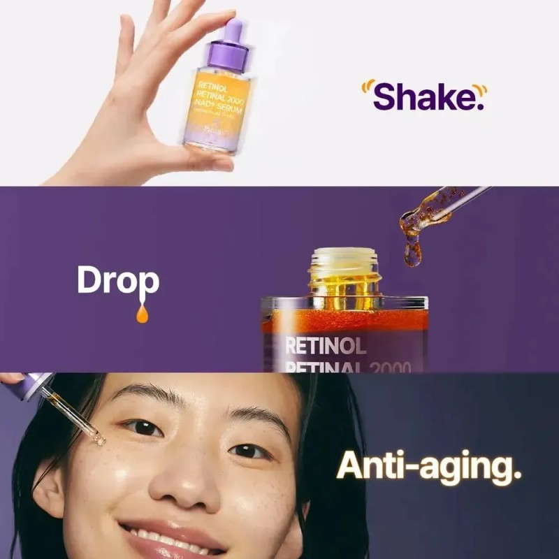A Sérum Facial Antienvejecimiento Purito Retinol 0.1% + .