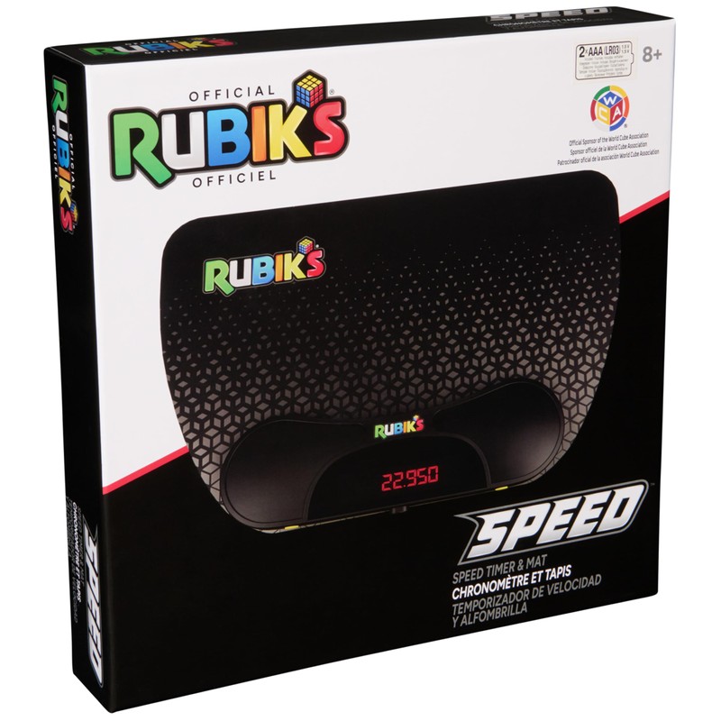 Rubik’s Cube, Speed Timer & Mat, Ergonomic Display Device &