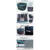 AETONYX MY-165 2 Tier Front Basket Cover, Waterproof Fabric, Water