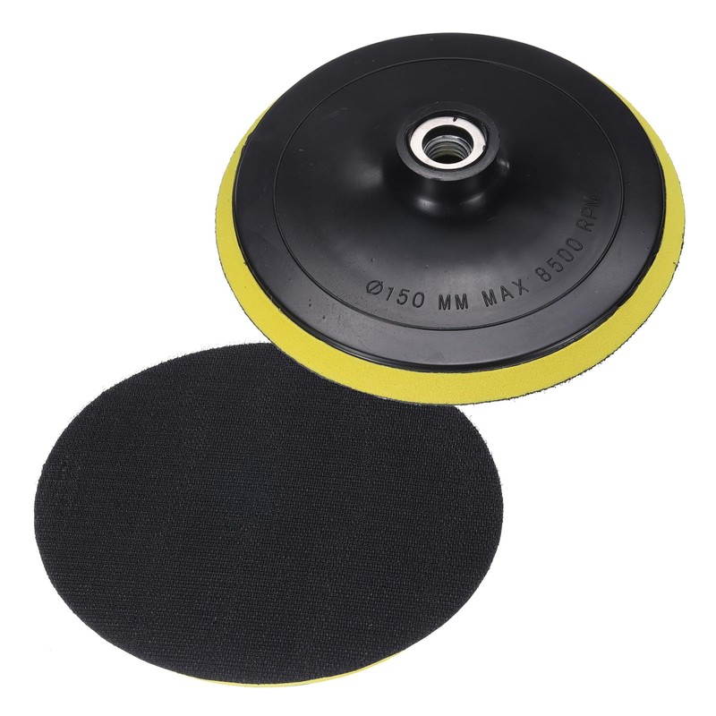 sourcing map 6 Inch Hook and Loop Backing Sanding Pads