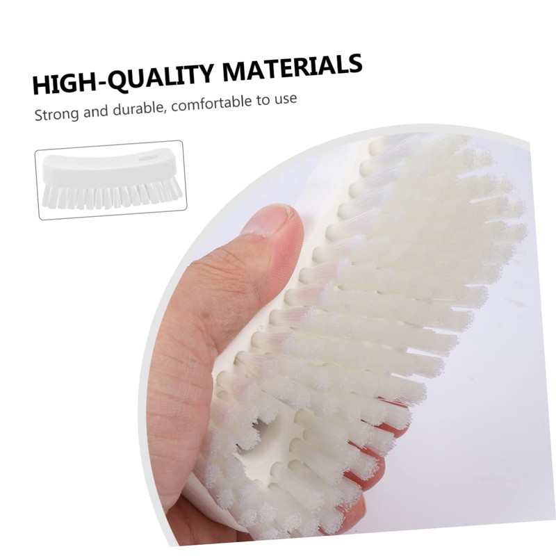 BIUDECO 2pcs Nail Care Tools Brush for Fingernail Scrubbing Cleaning