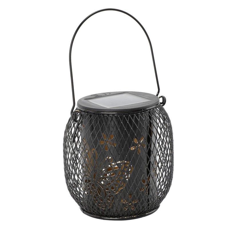 Solar Lantern Outdoor Waterproof Hanging Solar Light with Handle Chain