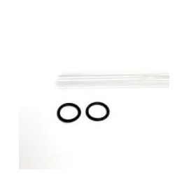 QS-001 Quartz Sleeve and Gasket Set Fits The VIQUA VH200, VH200-V, S1Q, S1Q-PA, SSM-14, PUV-7, & AQ-UV-STD Series UV Systems, Premium OEM Compatible, Guaranteed for 1 Year