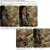 YASHALY 2pcs Tactical Quick-Release Buckles Molle Webbing Buckle Clip Fits