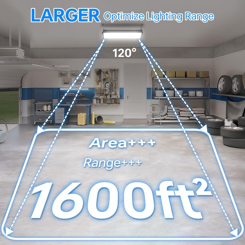 150W Shop Light, 18000LM 6000K Daylight White Super Brighter LED