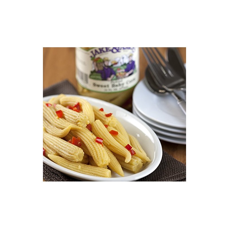 Jake & Amos® Pickled Sweet Baby Corn 16 oz. (3