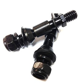SMT-Black 2X Turn Signal Adapter Hardware Mounting Bolt Kits Compatible With H-D Side Mirrors [B00RURAAQU]