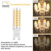 YUIIP G9 LED Bulb Dimmable 6W Warm White 3000K, T4