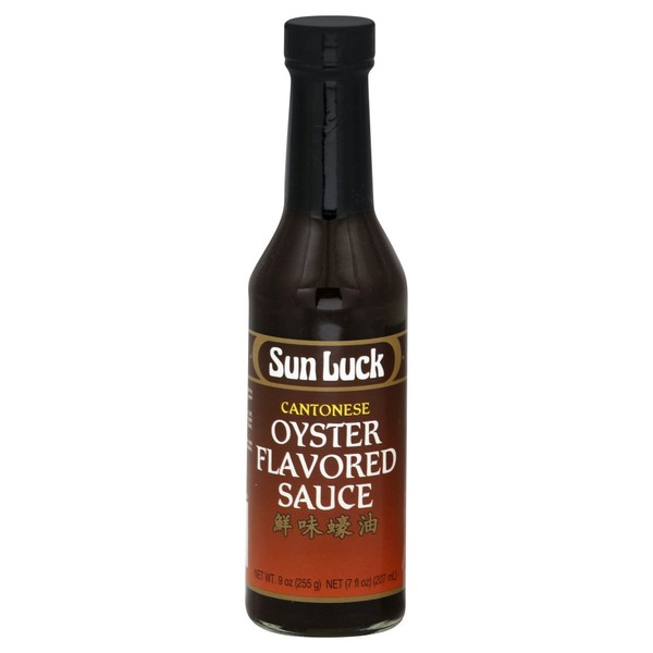 Sun Luck Cantonese Sauce, Oyster, 9-Ounce Glass (Pack of 6)