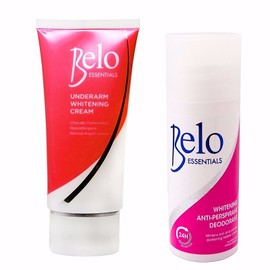 Belo Essentials Underarm Whitening Set Roll-On Deodorant & Underarm Cream