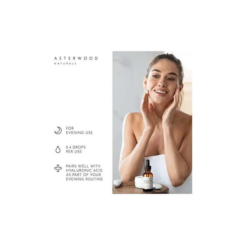 Sérum Antiedad Asterwood Naturals Matrixyl 3000 y Vitamina C 29